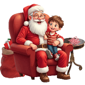 Santa Claus Sticker