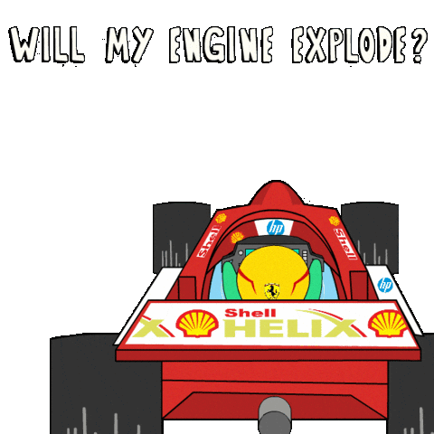 Car Driving Sticker by Abster