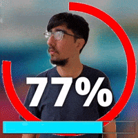 77%