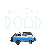 Van Camping Sticker