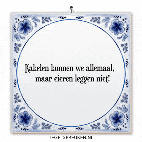 Nl Genieten GIF by Tegelspreuken.nl