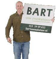 bartuwmakelaar bart makelaar tilburg uw Sticker