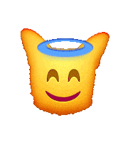 emoji angel Sticker by Galantis