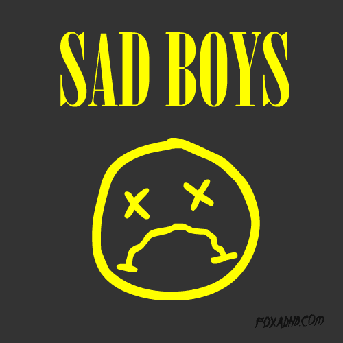 Sad Kurt Cobain GIF by Animation Domination High-Def