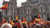 People Rally for Spanish Unity in Madrid Ahead of Catalan Vote