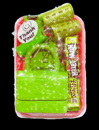 gelarehmizrahi thankyou bag sparkles sparkly GIF
