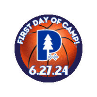 Basketball Roslyn Sticker by Pierce Camps