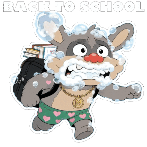 Studying Back To School Sticker