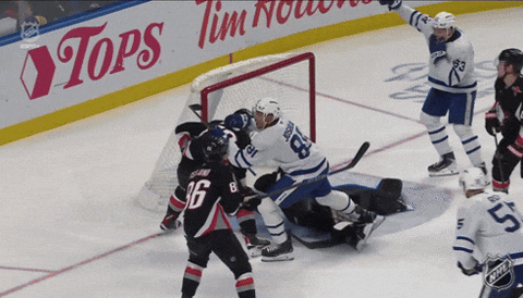 Happy Toronto Maple Leafs GIF by NHL