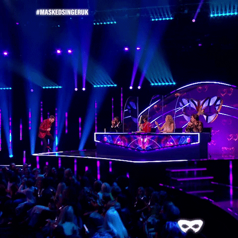 Joel Dommett Walking GIF by The Masked Singer UK & The Masked Dancer UK