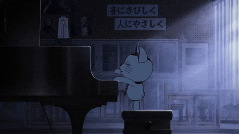Pianocat GIF