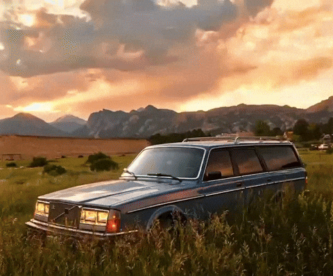 Brick Volvo GIF