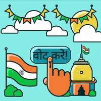 India Vote GIF by GIPHY News