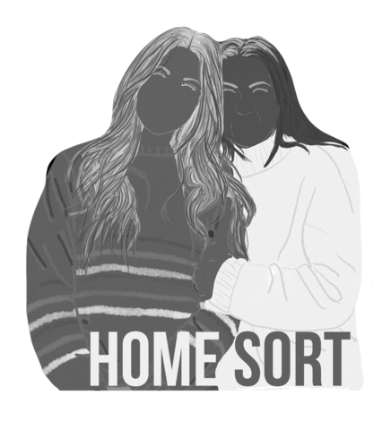 Homesort giphyupload home clean sisters Sticker