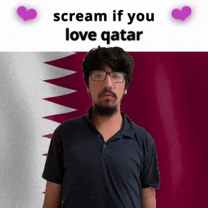 (silent) scream if you love qatar