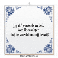 Bed Rust GIF by Tegelspreuken.nl