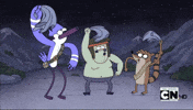mordecai and rigby GIF