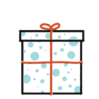 cat christmas Sticker by Portland State University