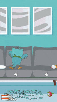 Surprised Bad Behavior GIF