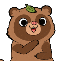 Tanuki Yes Sticker