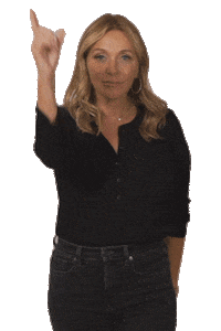 drkellyann dr kellyann point dr kellyann dr kellyann pointing Sticker