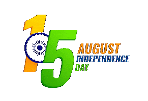 15 August Independent Day Sticker by techshida