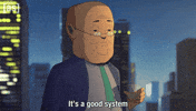 Boss Shrug GIF by Adult Swim
