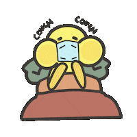 Fish Corona Sticker by balireefaquarium