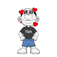 Tb To Be Honest Sticker by Zhot