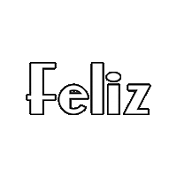 Feliz Sticker