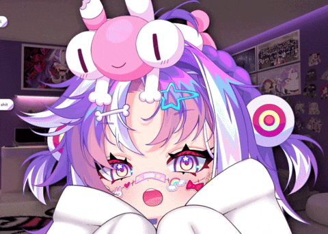 Surprise Vtuber GIF