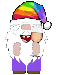 Christmas Gnome Sticker