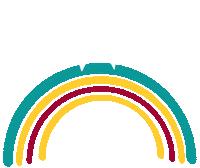 Happy Rainbow Sticker by ftutb