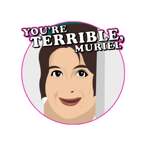 Muriels Wedding Fun Sticker