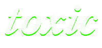 Toxic Sticker