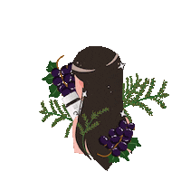 Hair Pony Sticker by Dii