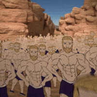 United Crypto GIF by Based Chad