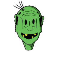 Happy Face Sticker