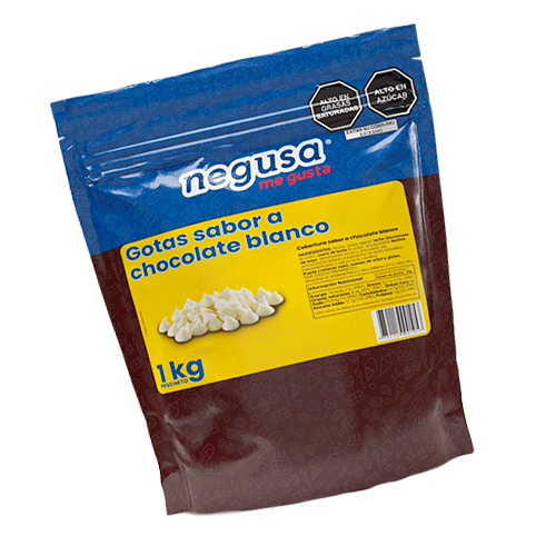 Chocolate Blanco Sticker by coberturasnegusa