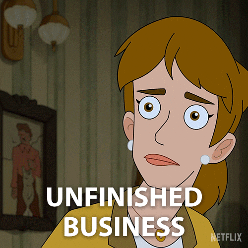 Unfinished Business Halloween GIF by NETFLIX