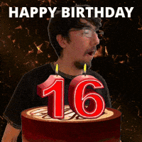 16Th Birthday GIF