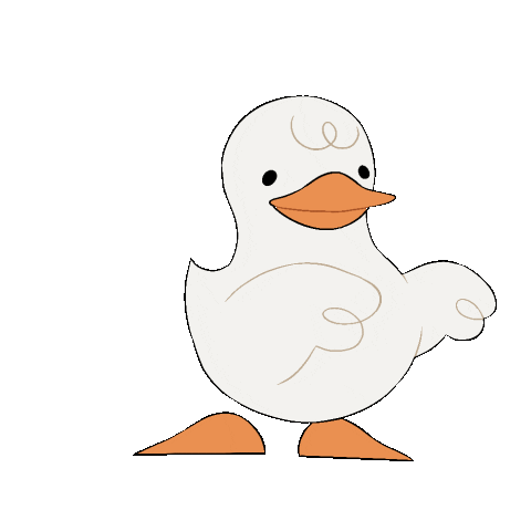 giphyupload dance dancing duck pokedance Sticker