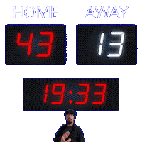 13 Away Sticker