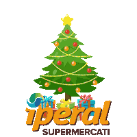 IperalSupermercati buon natale iperal iperalsupermercati Sticker