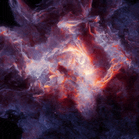 salmonickatelier space stars galaxy universe GIF