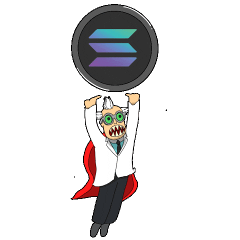 Rocket Web3 Sticker by 3dFrankenPunks