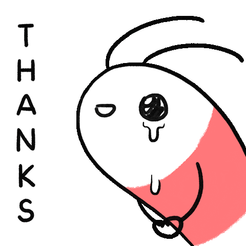 Thanks Crying Sticker by pikaole