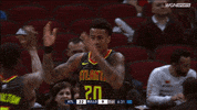 celebrate lets go GIF by NBA