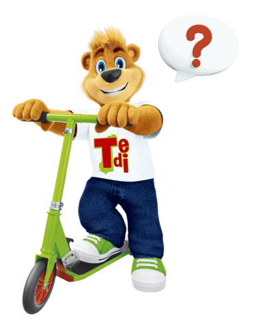 Confused Sticker by Tedi Romania