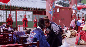 king and clown GIF